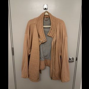 Free People quilted dolman jacket